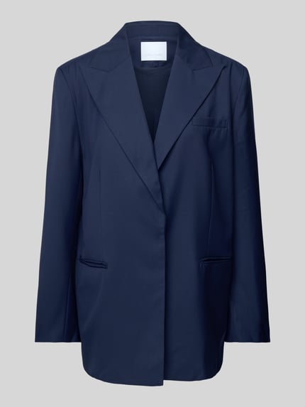 Blazer mit Paspeltaschen und Reverskragen Shop The Look MANNEQUINE