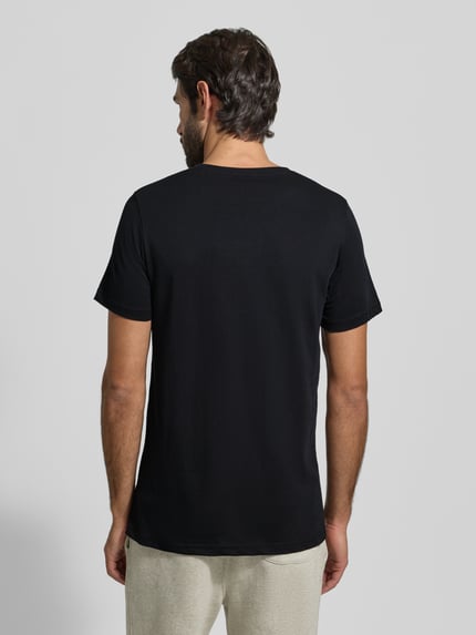 MCNEAL T-shirt z bawełny w zestawie 2 szt. Czarny 5