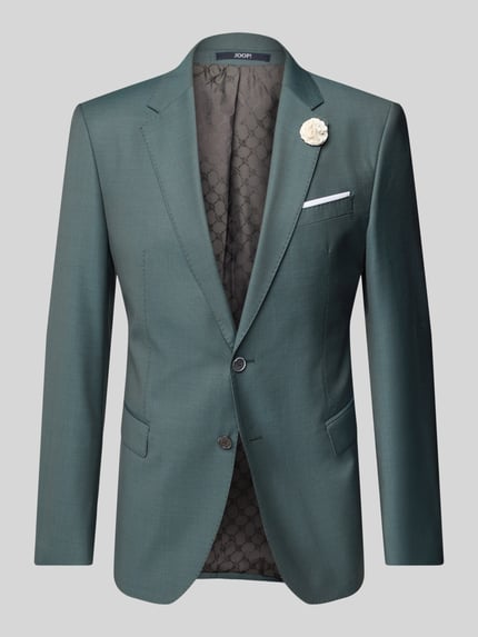 JOOP! COLLECTION 2-Knopf-Sakko mit Reverskragen Modell 'Herby' Gruen 2