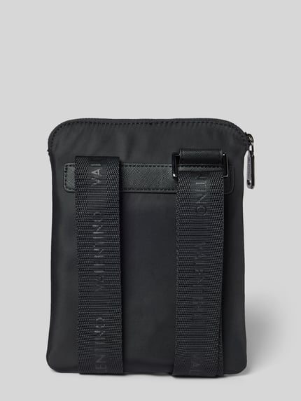 Valentino Bags Handtasche mit Label-Applikation Modell 'CARDANO' Black 3