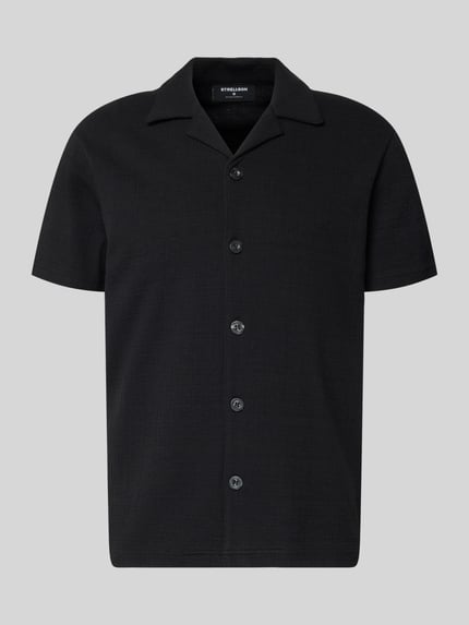 Strellson Regular Fit Freizeithemd aus Baumwoll-Mix Modell '11 FILIP' Black 2