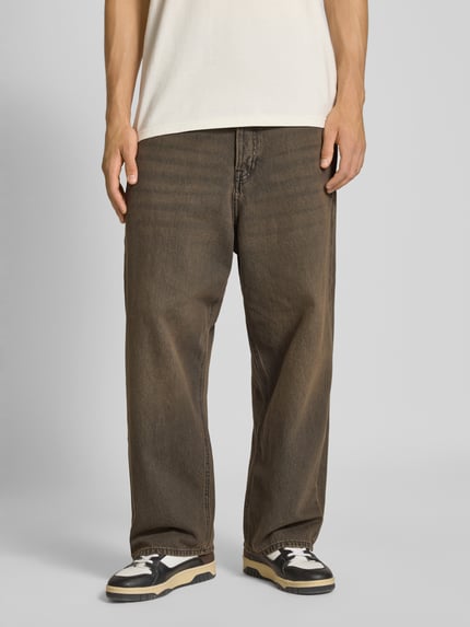 JACK & JONES Baggy Fit Jeans im Used-Look Anthrazit 4