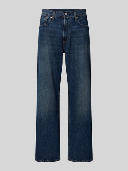 Wide & Loose Fit Jeans aus reiner Baumwolle Modell '568™' Shop The Look MANNEQUINE