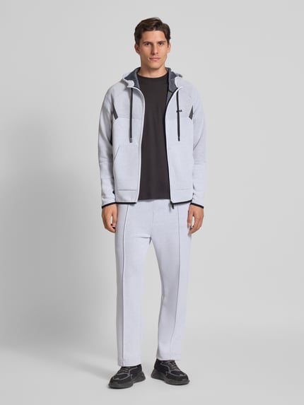 BOSS Green Relaxed Fit Sweathose mit Baumwoll-Anteil  Weiss 1