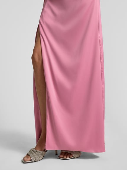 VM by Vera Mont Abendkleid mit Wasserfall-Ausschnitt Rosa 3