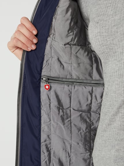 Wellensteyn Regular Fit Jacke mit Label-Detail Modell 'STOCKHOLM' Dunkelblau 5