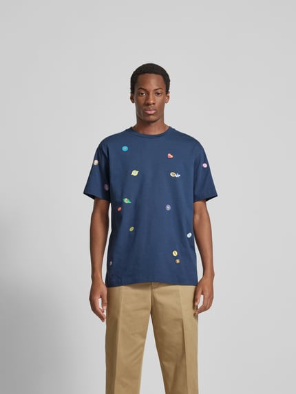 Kenzo T-shirt met ronde hals Donkerblauw - 4