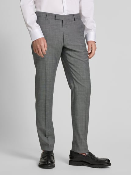 JOOP! COLLECTION Slim fit pantalon met wol model 'Blayr' Middengrijs - 4