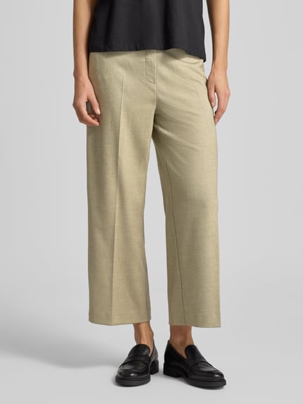 MORE & MORE Stoffen broek met achterzakken Groen - 4