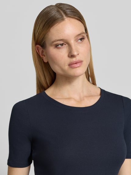 Christian Berg Woman Selection Midikleid in Falten-Optik Marine 3