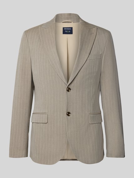 Slim Fit 2-Knopf-Sakko mit Pattentaschen Shop The Look MANNEQUINE