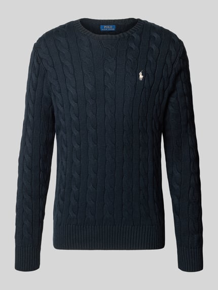 Polo Ralph Lauren Pullover mit Logo-Stitching Marine 2