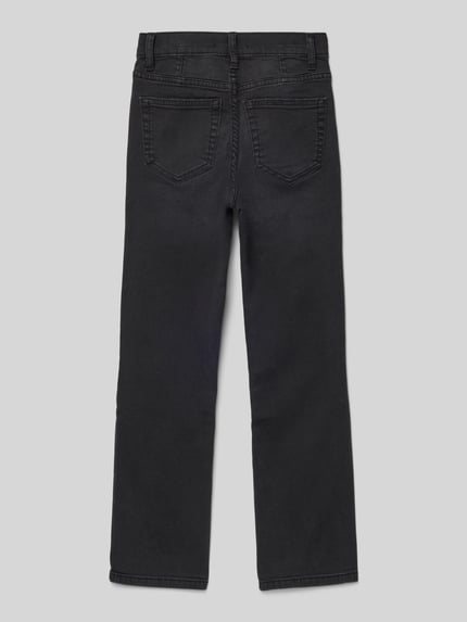 s.Oliver RED LABEL Flared jeans van katoenmix, model 'BEVERLY' Zwart - 3