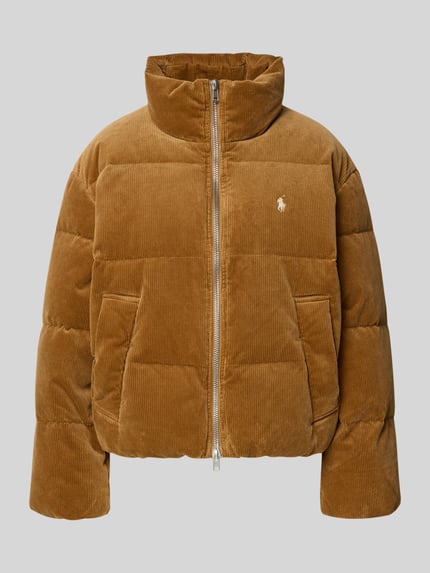 Polo Ralph Lauren Puffer Jacket mit Reißverschluss Camel 2