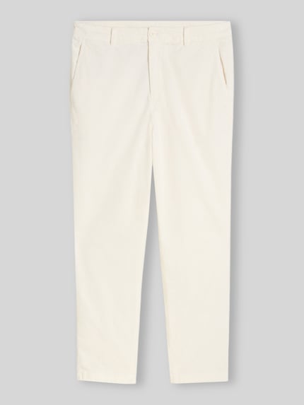 Tom Tailor Denim Relaxed Fit Cordhose aus Baumwoll-Mix Offwhite 2
