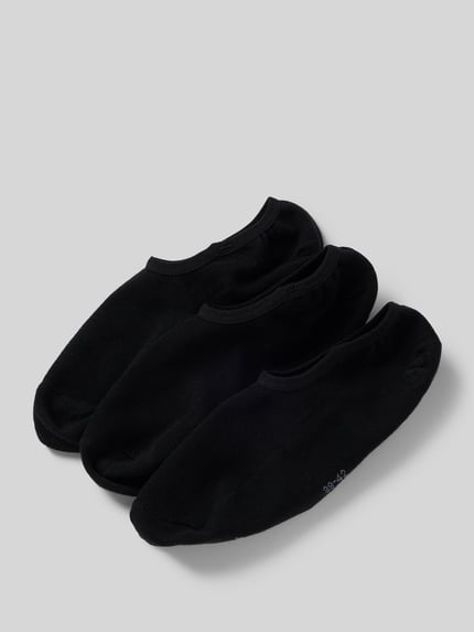 s.Oliver RED LABEL Füßlinge mit elastischem Bund im 3er-Pack Black 1