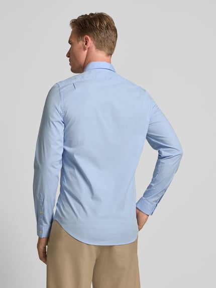 Paul Smith Tailored Fit Freizeithemd mit Kentkragen Hellblau 5
