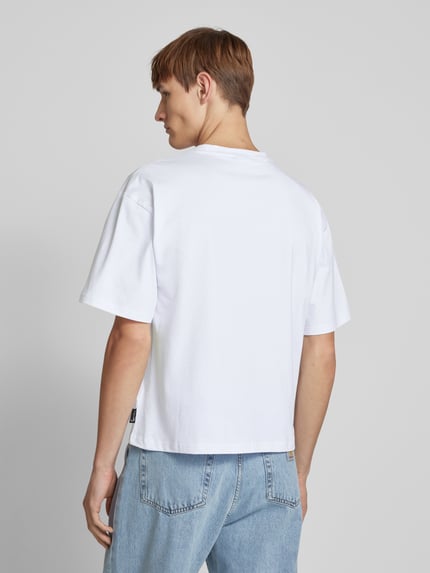 Karl Kani T-Shirt mit Label-Print Weiss 5