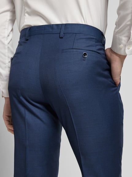 ROY ROBSON Slim Fit Anzug aus reiner Wolle Marine 7