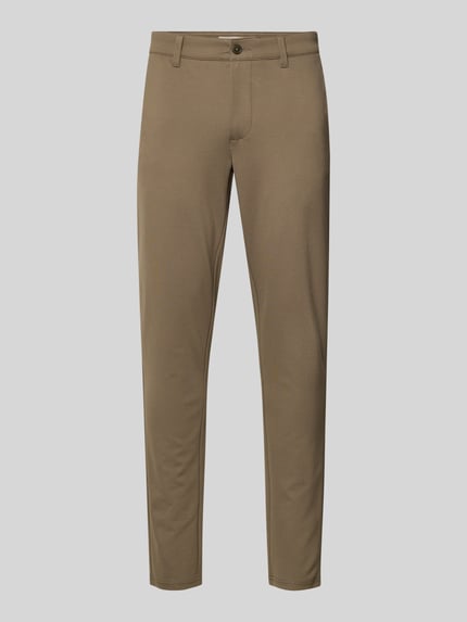 ONLY & SONS Slim fit chino van viscosemix, model 'MARK' Taupe - 2