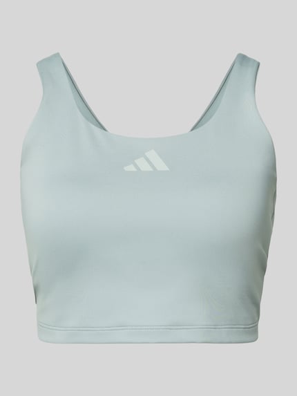 adidas Sportswear Slim Fit Sport BH mit Logo-Print Mint 2