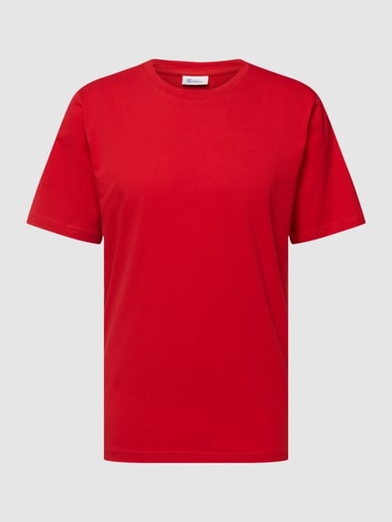 SCHIESSER T-Shirt mit Rundhalsausschnitt Modell 'Hannes' Rot 2