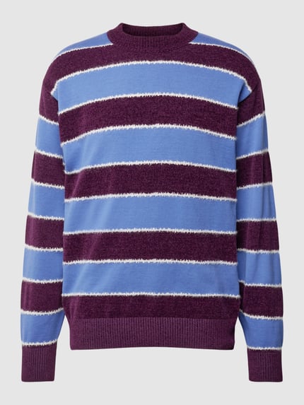 BOSS Orange Regular Fit Pullover mit Woll-Anteil Modell 'Alpert' Bordeaux 2