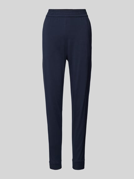 SCHIESSER Relaxed Fit Sweatpants mit Teilungsnähten Dunkelblau 1
