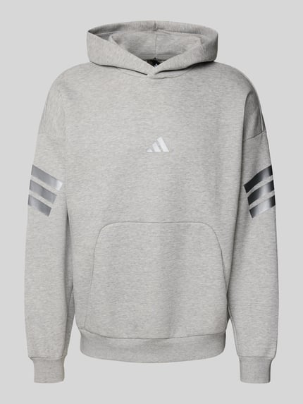 adidas Sportswear Hoodie met capuchon Middengrijs - 2