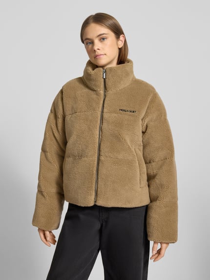 PEGADOR Kurtka z futerka z pikowaniem model ‘GEORGIA’ Beżowy 4
