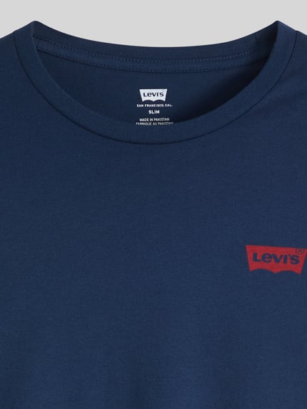 Levi's® męski t-shirt o kroju relaxed fit z czystej bawełny w zestaw 2 szt. Biały 2