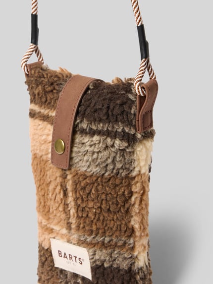 Barts Umhängetasche mit Teddy-Oberfläche Bugbane Dunkelbraun 3