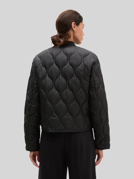 Marc O'Polo Relaxed Fit Steppjacke mit gesteppter Struktur Black 5