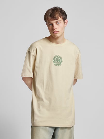 Mister Tee Oversized T-Shirt mit Motiv-Print Sand 4