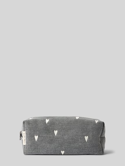 Produktfoto, Fanny Pack aus reiner Baumwolle mit Logo-Patch von Studio Noos, wyhaftowany motywem na całej powierzchni, zamknięcie na zamek błyskawiczny, naszywka z logo, Główna przegroda, szerokość w rozmiarze 1: 24 cm, długość w rozmiarze 1: 11 cm, głębokość w rozmiarze 1: 9 cm
