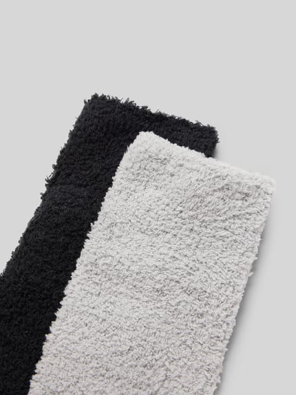 camano Sokken met elastische band in een set van 2 stuks, model 'Socks cosy sustainable' Zwart - 2