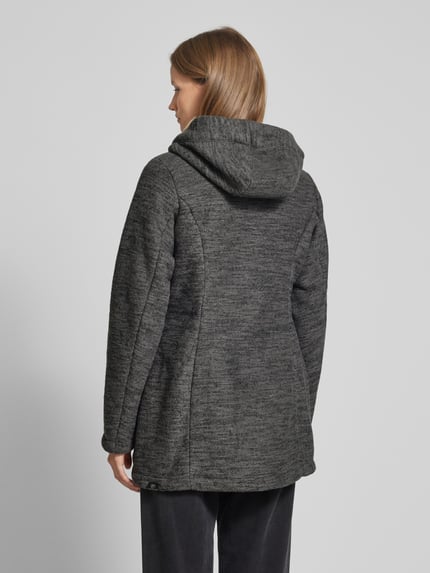 ragwear Mantel mit Kapuze Modell 'Nettie' Anthrazit Melange 5