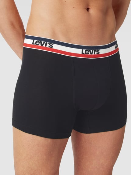 Levi's® Trunks mit elastischem Logo-Bund Black 3