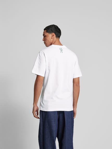 Billionaire Boys Club T-shirt z nadrukiem z logo Biały 5