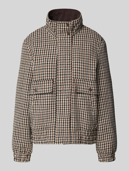 VERO MODA Bomberjacke mit hohem Stehkragen Modell 'VMCHERYL' Schoko 2