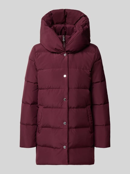 Lauren Ralph Lauren Daunenjacke mit großer Kapuze Bordeaux 2