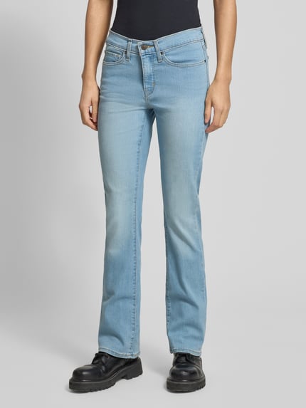 Levi's® 300 bootcut jeans van katoenmix model '315' Lichtblauw - 4