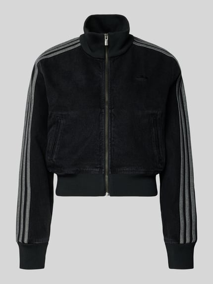 adidas Originals Kurtka jeansowa z zamkiem błyskawicznym Antracytowy 2