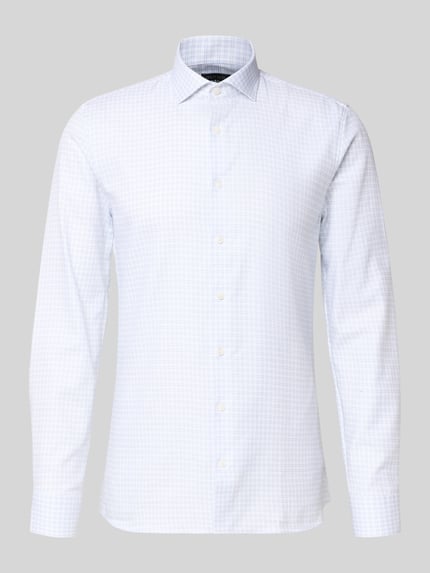 Super Slim Fit Business-Hemd mit Kentkragen Shop The Look MANNEQUINE