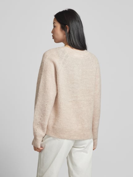 Selected Regular Fit Cardigan aus Woll-Mix mit Alpaka-Anteil Modell 'LULU' Beige 5
