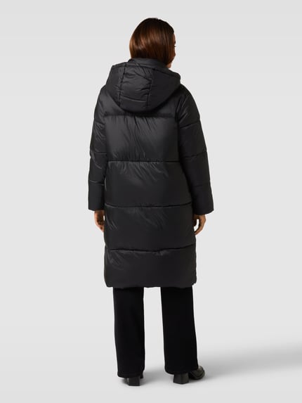 Jake*s Casual Steppmantel mit Kapuze Black 5