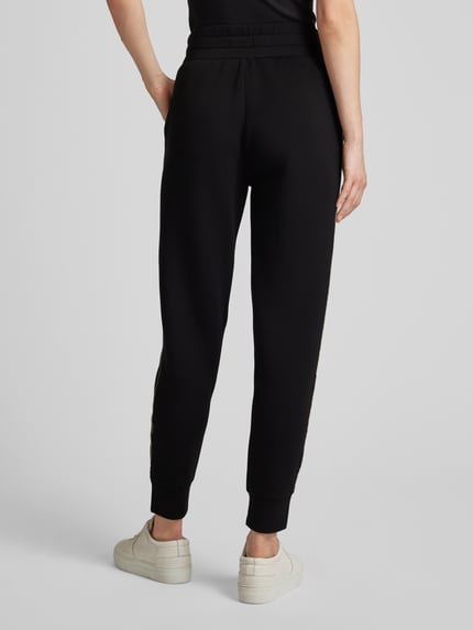 GUESS Regular Fit Sweatpants mit Galonstreifen Modell 'SIMONNE' Black 5