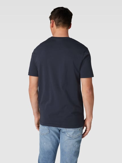 HECHTER PARIS T-Shirt-Set mit Logo-Stitching Marine 5