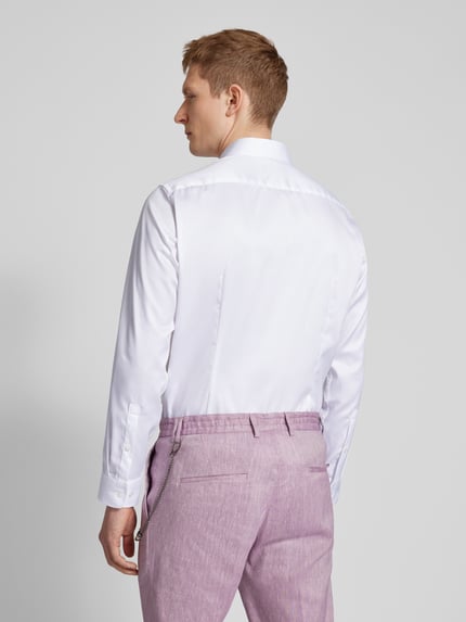 Jake*s Koszula biznesowa o kroju regular fit z satyny Biały 5