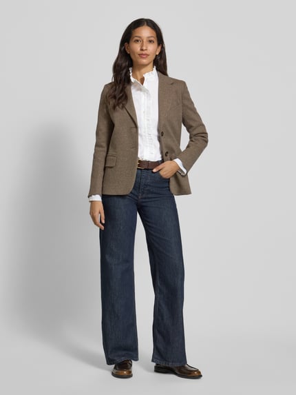 Tommy Hilfiger Relaxed Fit Hemdbluse aus reiner Baumwolle Weiss 1